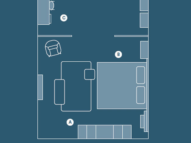 CAMERĂ DE HOTEL H101