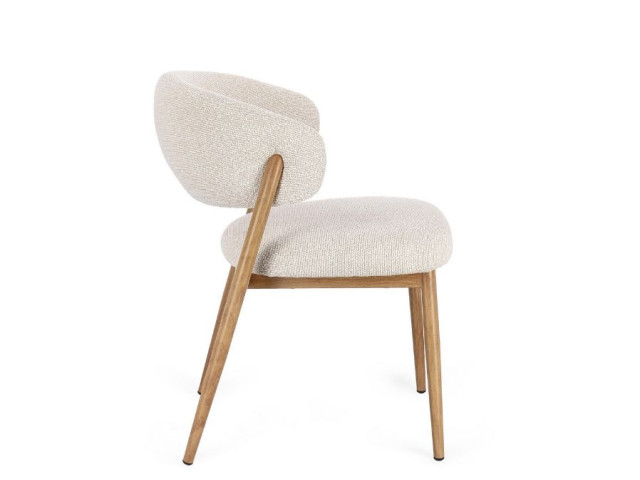 SCAUN CASSANDRA NATURALE LINO
